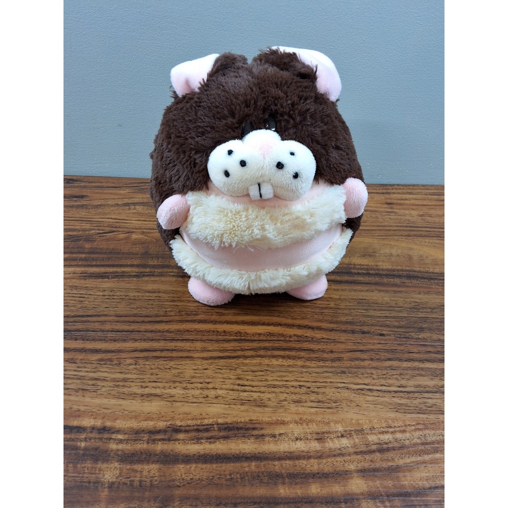 MushaBelly Chatter MUNCHING BUNNY Jay At Play Plush Stuffed Animal‎ Brown Works